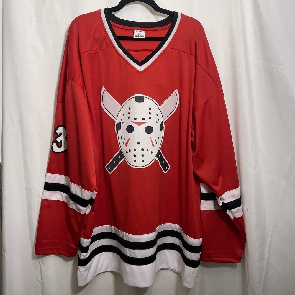 Ari Lehman Autographed Jersey  F**k Chucky - Friday the 13th - Ari Hologram XL